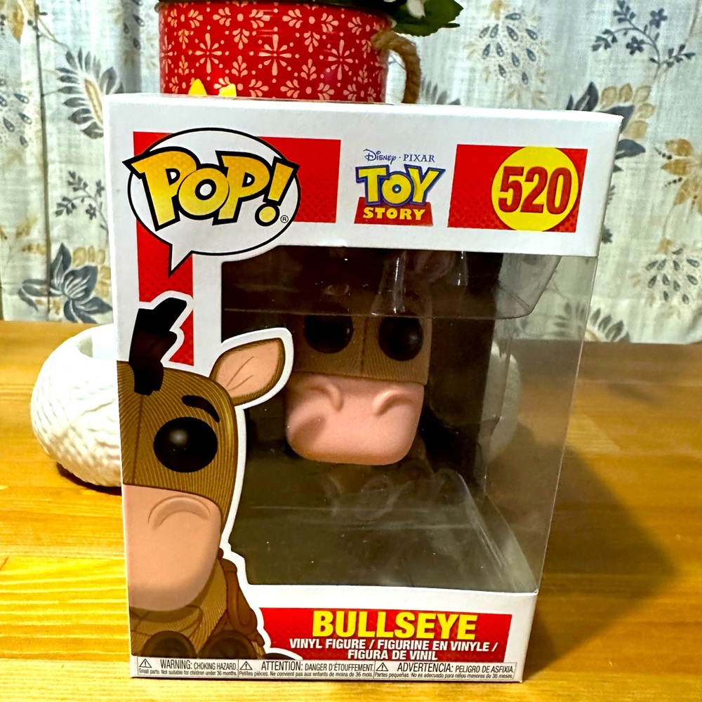 NIB Disney Toy Stoy Funko Pop Bullseye